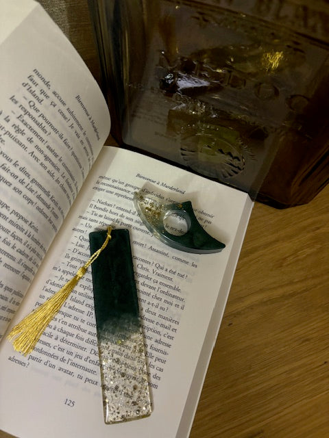 Marques Pages et Bagues de lecture